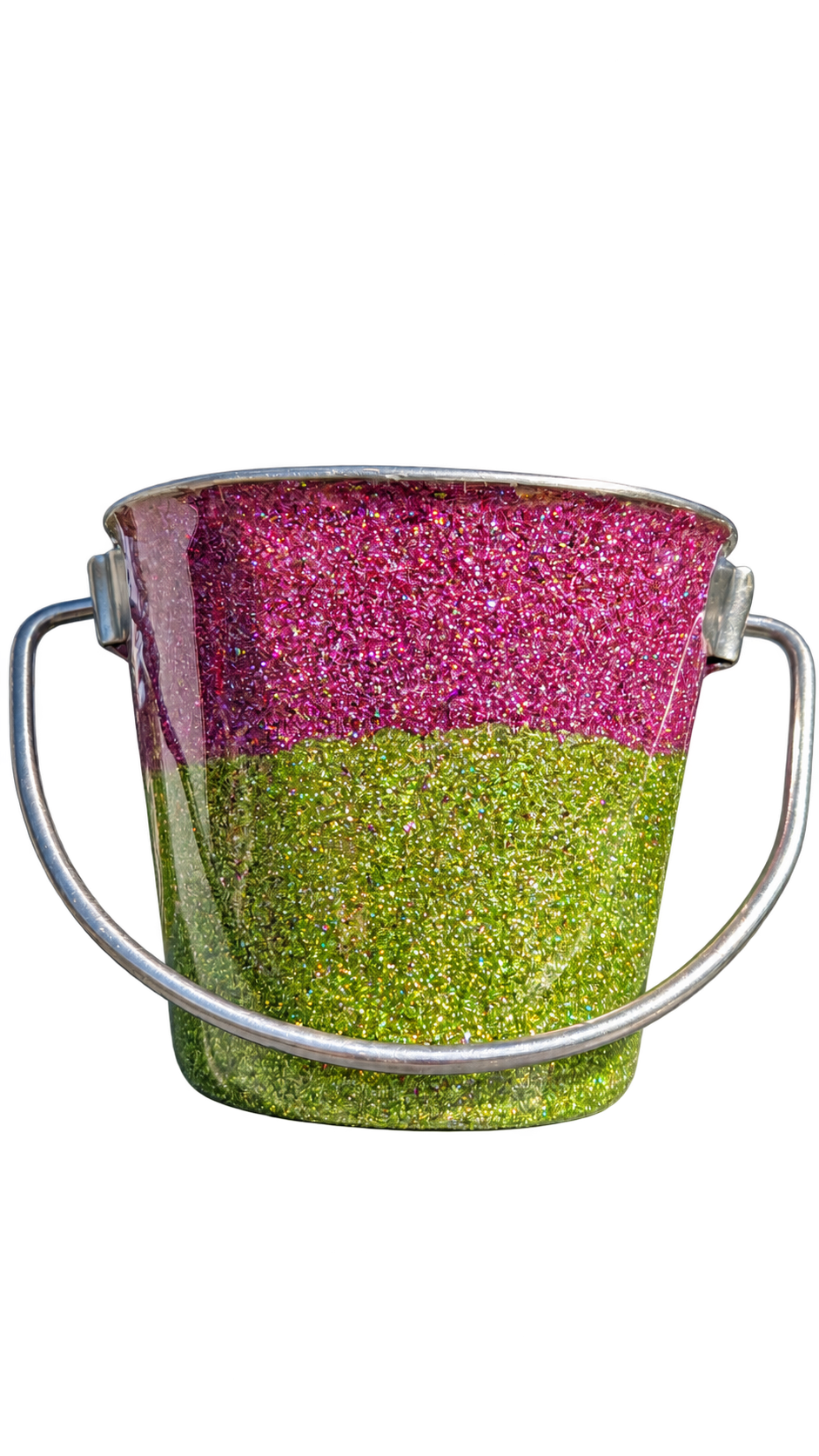 Hand-Decorated Dog Water Bucket — If My Dog Doesn’t Like You, alternate view